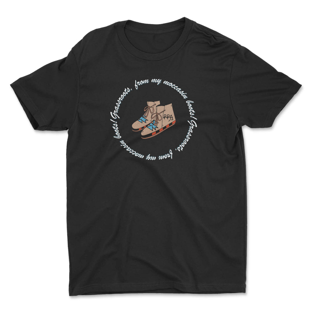 Grassroots From My Moccasin Boots Tee