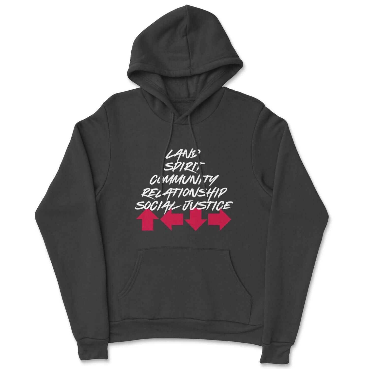 4 directions hoodie black