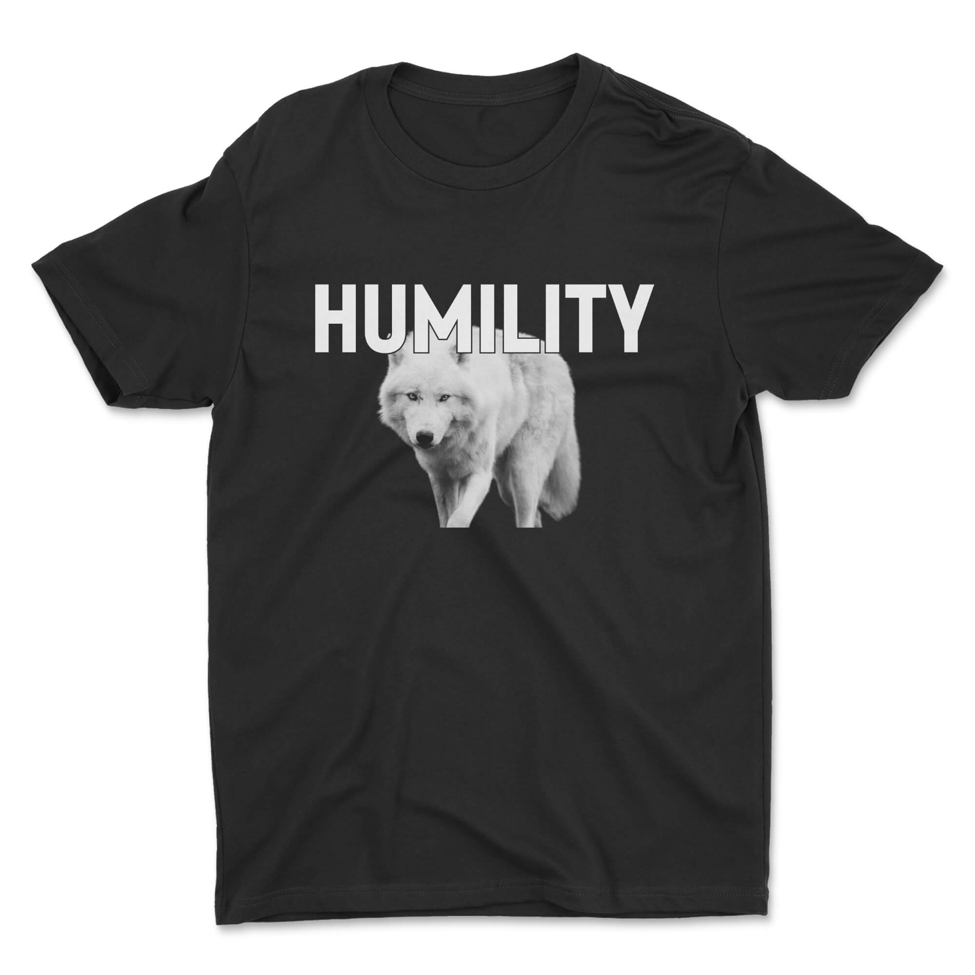 humility tee black