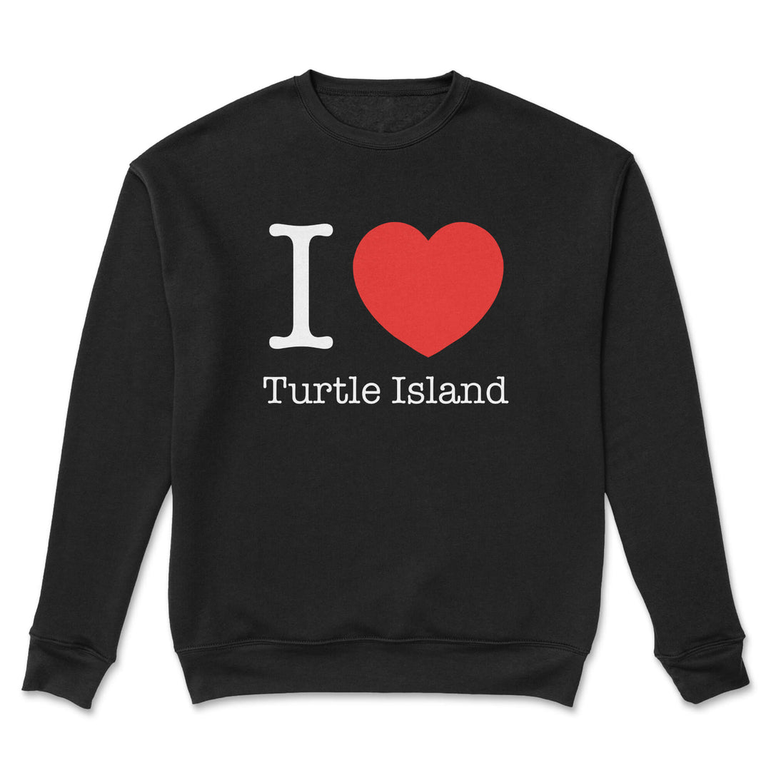 I Love Turtle Island Crewneck