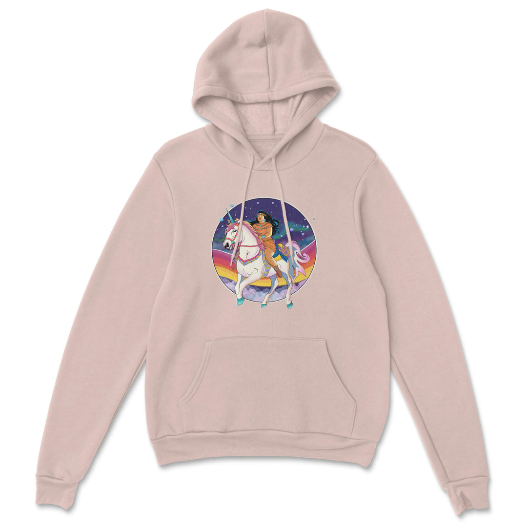 Rainbow Unicorn Woman Hoodie