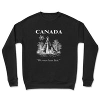 Thumbnail for We Were Here First Crewneck
