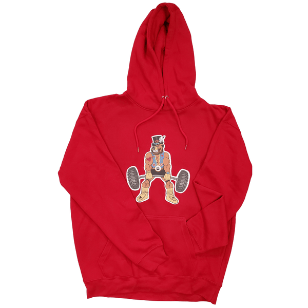 Polo bear red 2024 hoodie
